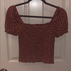 puff sleeved top